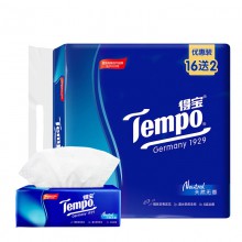 Tempo - 袋裝抽取式紙巾 (原味) (18包)